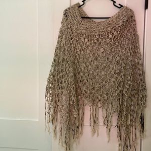 Cuban Handwoven poncho